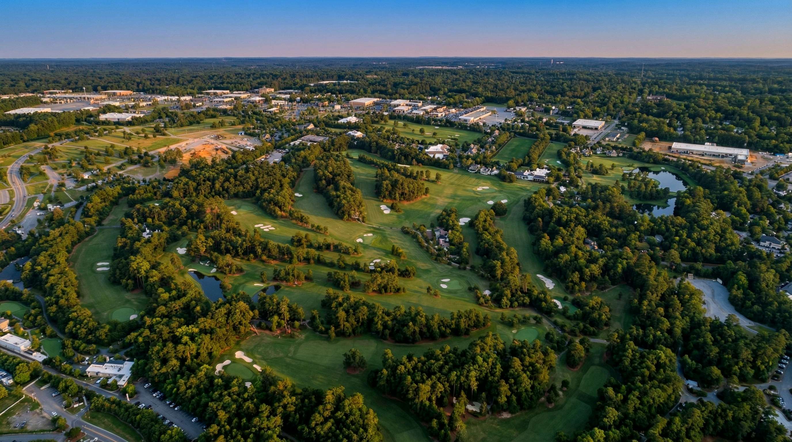 Golf Course Aerial Photography